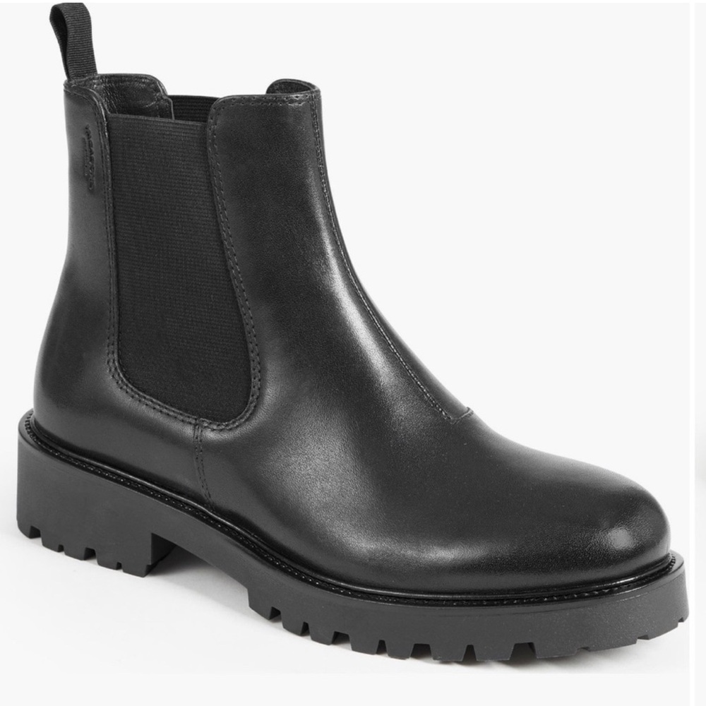 Vagabond Kenova Black Chelsea Boots 40=10